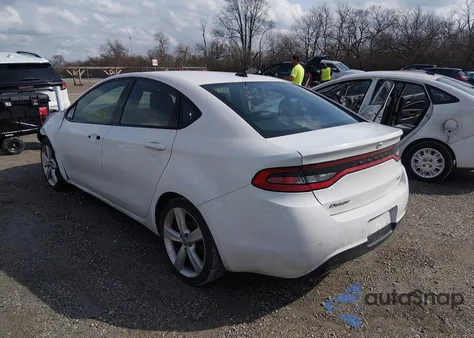 2013 Dodge Dart Gt из США, поврежденный, VIN 1C3CDFCB1DD325857